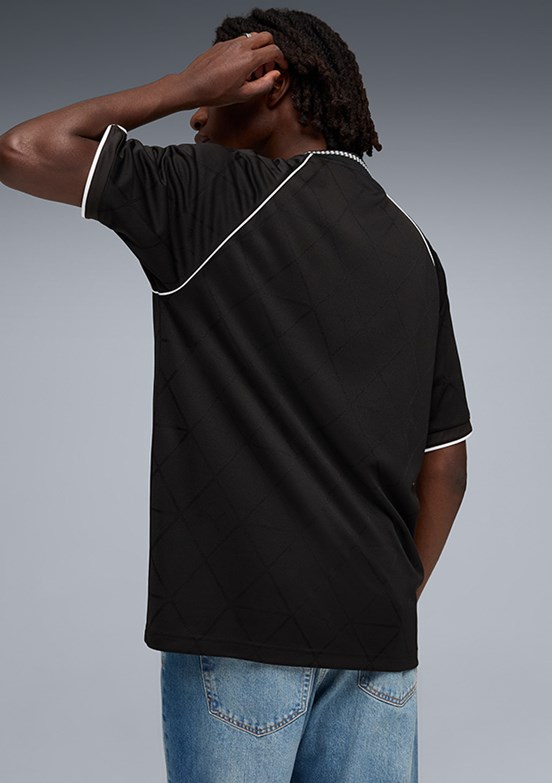 PUMA Sport Football Jersey - 69217701 Erkek Siyah Baskılı T-Shirt