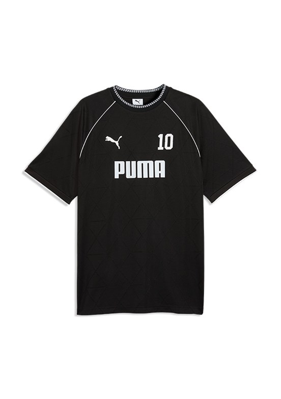 PUMA Sport Football Jersey - 69217701 Erkek Siyah Baskılı T-Shirt
