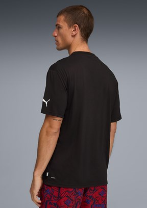 PUMA Flagrant Foul Ss 4 - 69226201 Erkek Siyah Baskılı T-Shirt