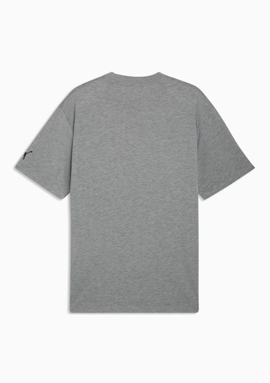 PUMA Flagrant Foul - 69226202 Erkek Gri Baskılı T-Shirt