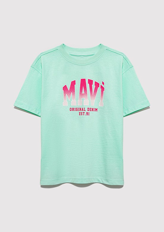 MAVİ Mavi Kız Çocuk Baskılı T-Shirt