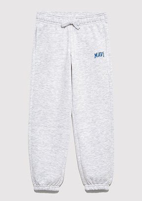 MAVİ - M6010028-88467 Erkek Çocuk Gri Örme Pantolon