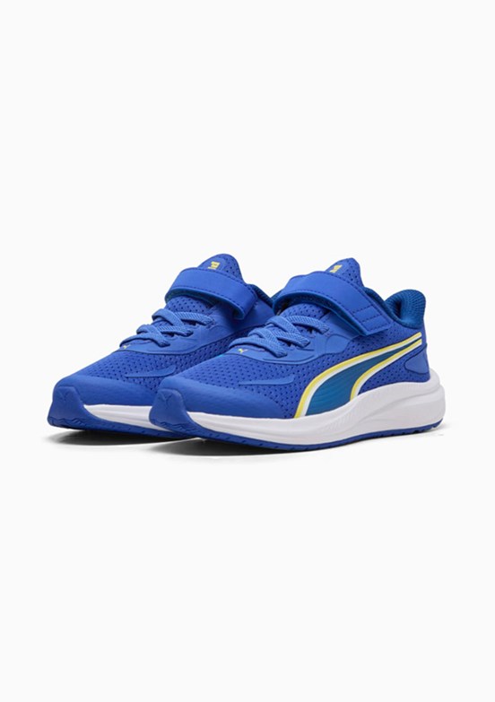 PUMA Skyrocket 2 AC+ PS Mavi Unisex Çocuk Koşu Ayakkabısı