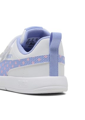 PUMA Courtflex V3 Dotty - 39875907 Kız Çocuk Çok Renkli Yürüyüş Ayakkabısı
