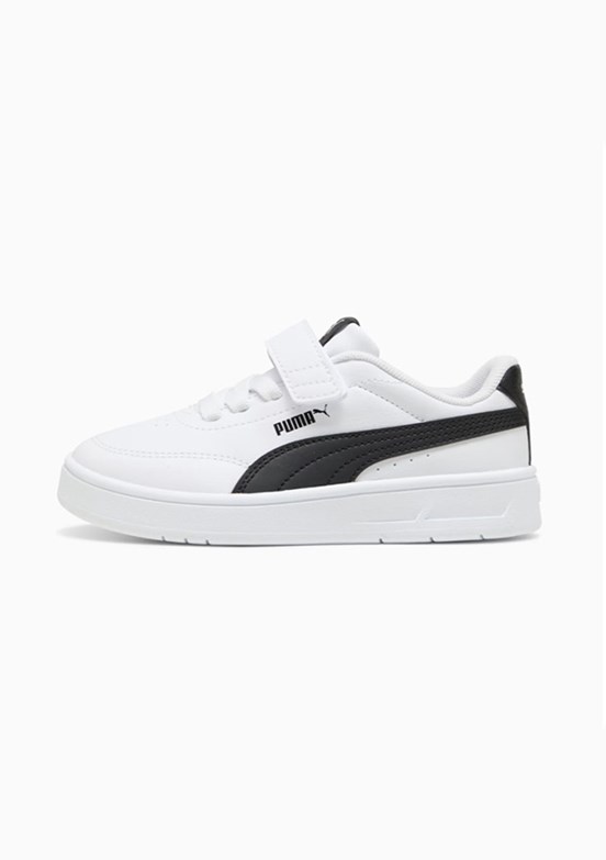PUMA Court Classic Clean Beyaz Unisex Çocuk Sneaker Ayakkabı