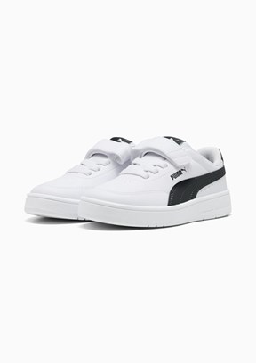 PUMA Court Classic Clean Beyaz Unisex Çocuk Sneaker Ayakkabı