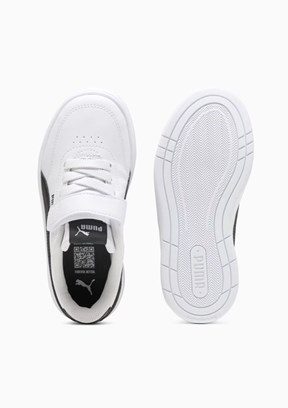 PUMA Court Classic Clean Beyaz Unisex Çocuk Sneaker Ayakkabı