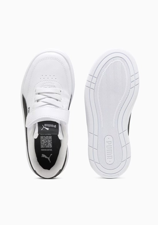 PUMA Court Classic Clean Beyaz Unisex Çocuk Sneaker Ayakkabı