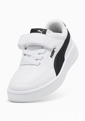 PUMA Court Classic Clean Beyaz Unisex Çocuk Sneaker Ayakkabı