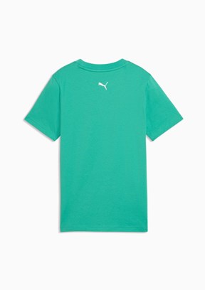 PUMA Super Yeşil Erkek Çocuk Baskılı T-Shirt