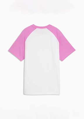 PUMA Tweenerverse Beyaz Kız Çocuk Baskılı T-Shirt