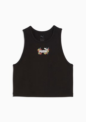 PUMA MID 90s Siyah Kız Çocuk Atlet