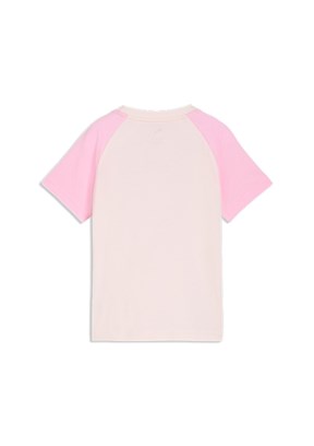 PUMA Super Puma - 69191821 Unisex Çocuk Pembe Baskılı T-Shirt