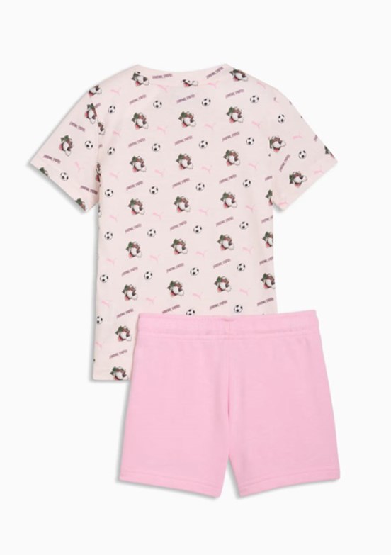 PUMA Super Pembe Unisex Çocuk Eşofman Takımı
