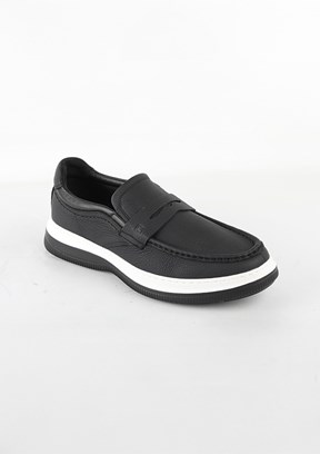 LİBERO - H1066 Erkek Siyah Beyaz Casual Ayakkabı