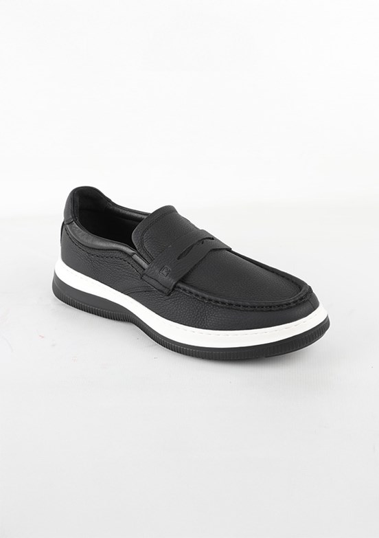 LİBERO - H1066 Erkek Siyah Beyaz Casual Ayakkabı