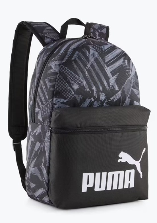 PUMA Phase AOP - 9116905 Unisex Siyah Sırt Çantası