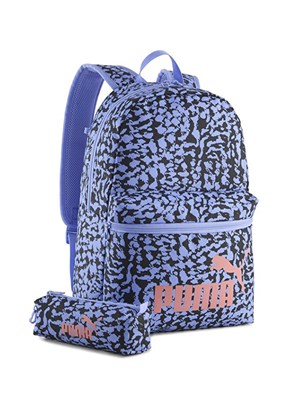 PUMA Phase AOP Set - 9173303 Unisex Mor Sırt Çantası