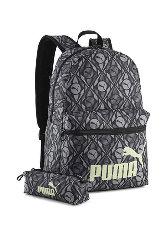 PUMA Phase AOP Set - 9173304 Unisex Siyah Sırt Çantası