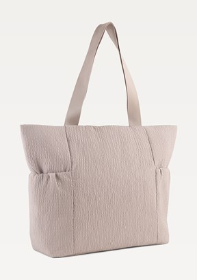 Puma Up - 9217802 Kadın Bej Alışveriş Çantası