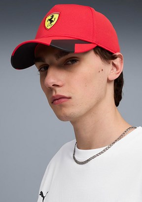 PUMA Ferrari Bb - 2689101 Unisex Kırmızı Baskılı Şapka