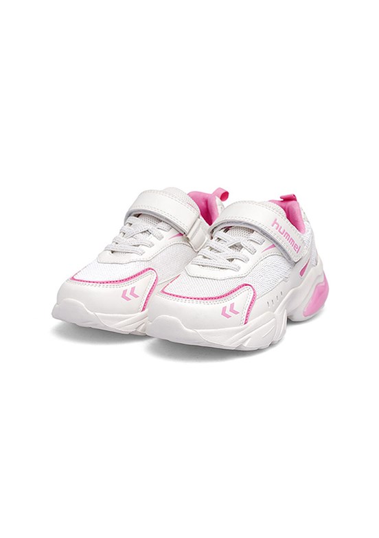 HUMMEL Ultra Perfom Jr. - 900900-9007 Unisex Çocuk Beyaz-Pembe Koşu Ayakkabısı