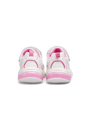 HUMMEL Ultra Perfom Jr. - 900900-9007 Unisex Çocuk Beyaz-Pembe Koşu Ayakkabısı