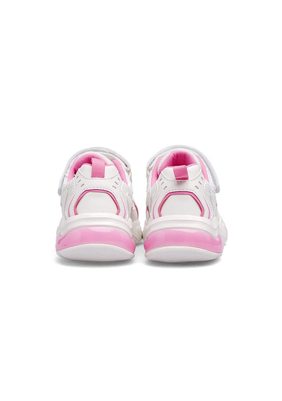 HUMMEL Ultra Perfom Jr. - 900900-9007 Unisex Çocuk Beyaz-Pembe Koşu Ayakkabısı