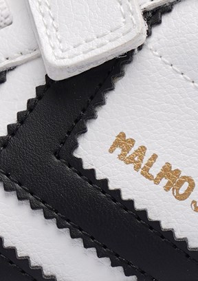 HUMMEL Malmo Jr. - 900869-9124 Unisex Çocuk Beyaz-Siyah Sneaker Ayakkabı