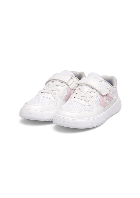 HUMMEL Kayno Sm. Jr. - 900866-9007 Unisex Çocuk Beyaz-Pembe Sneaker Ayakkabı
