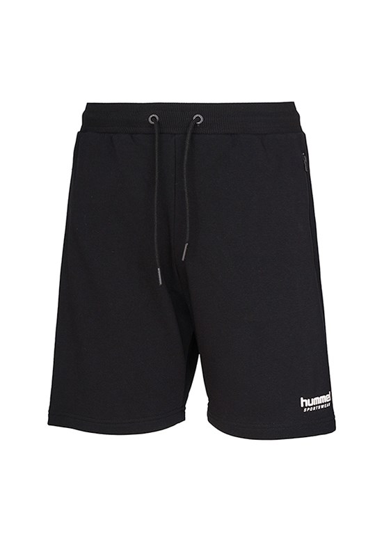 HUMMEL Trueno - 932475-2001 Erkek Siyah Baskılı Şort