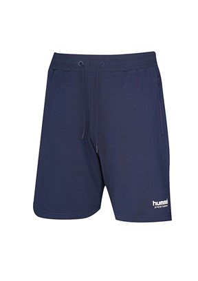HUMMEL Trueno - 932475-7459 Erkek Mavi Baskılı Şort