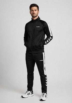 HUMMEL Hmlwaden - 960050-2001 Erkek Siyah Eşofman Takımı