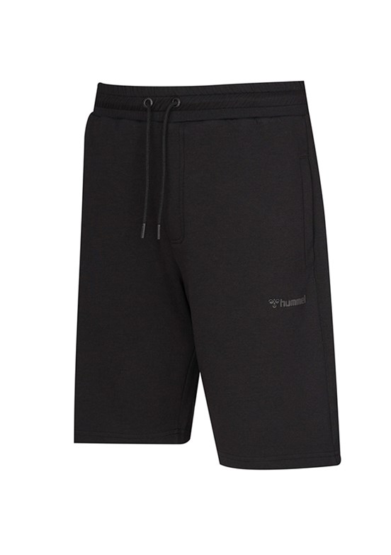 HUMMEL- 932423-2001 Hmlevon Erkek Siyah Baskılı Şort