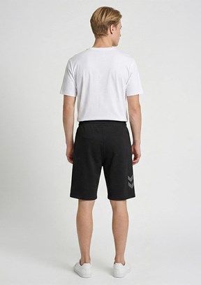 HUMMEL- 932423-2001 Hmlevon Erkek Siyah Baskılı Şort