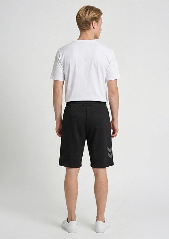 HUMMEL- 932423-2001 Hmlevon Erkek Siyah Baskılı Şort