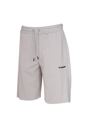 HUMMEL Evon - 932423-2521 Erkek Gri Baskılı Şort