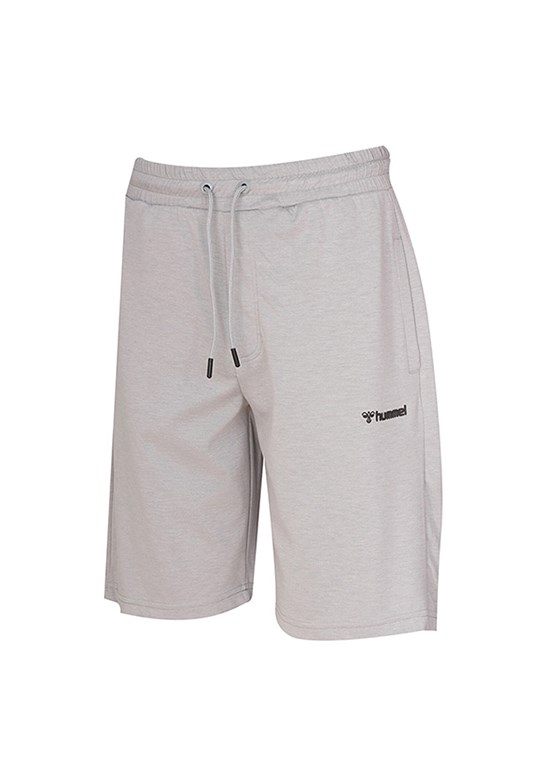 HUMMEL Evon - 932423-2521 Erkek Gri Baskılı Şort