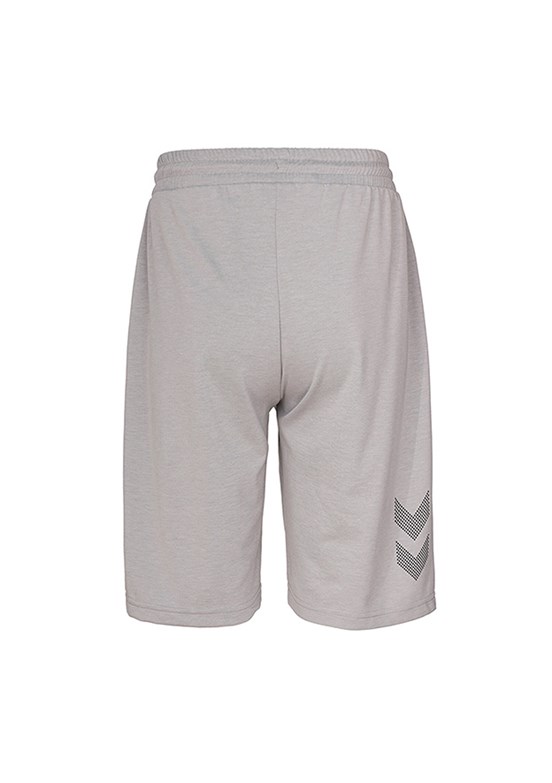 HUMMEL Evon - 932423-2521 Erkek Gri Baskılı Şort