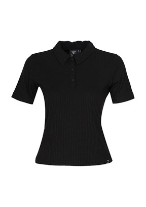 HUMMEL Sargento - 912342-2001 Kadın Siyah Baskılı T-Shirt