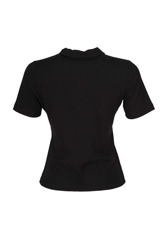 HUMMEL Sargento - 912342-2001 Kadın Siyah Baskılı T-Shirt