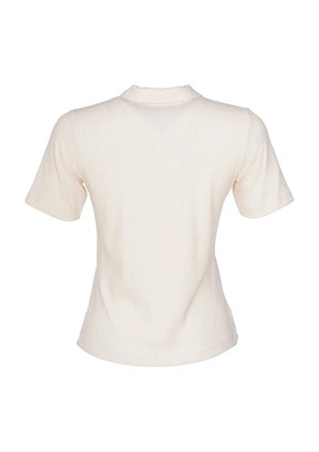 HUMMEL Sargento - 912342-9157 Kadın Beyaz Baskılı T-Shirt