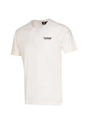 HUMMEL Zumo - 912375-9157 Erkek Beyaz Baskılı T-Shirt