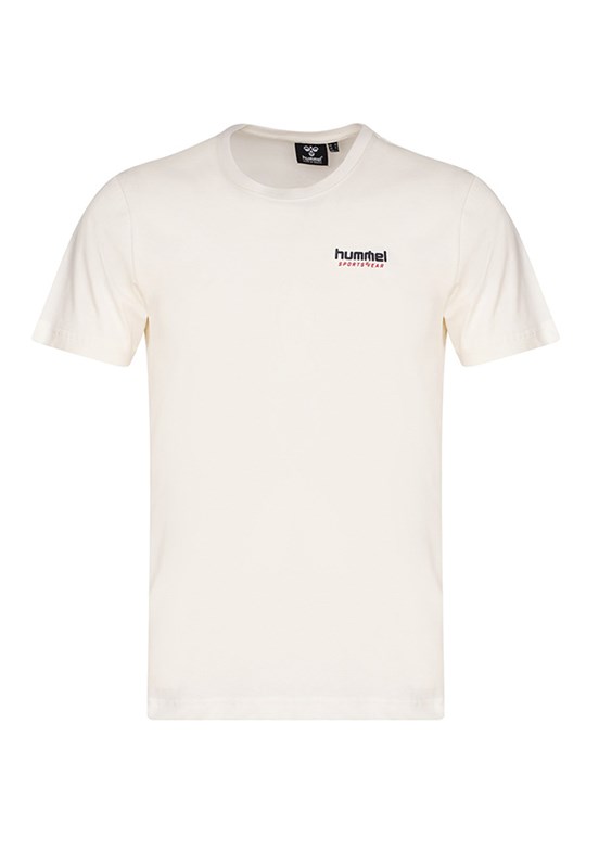 HUMMEL Zumo - 912375-9157 Erkek Beyaz Baskılı T-Shirt