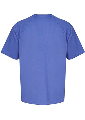 HUMMEL Inter - 980356-7837 Erkek Mavi Baskılı T-Shirt