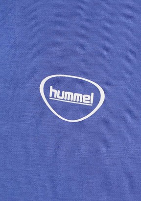 HUMMEL Inter - 980356-7837 Erkek Mavi Baskılı T-Shirt