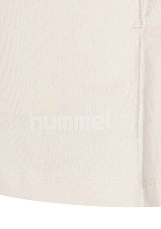 HUMMEL Hmlrevender - 932443-9157 Kadın Beyaz Baskılı Şort