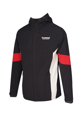 HUMMEL Lyeno - 940279-2001 Erkek Siyah Yağmurluk