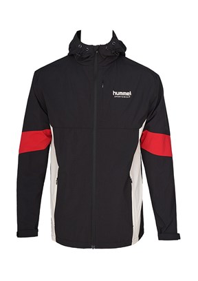 HUMMEL Lyeno - 940279-2001 Erkek Siyah Yağmurluk