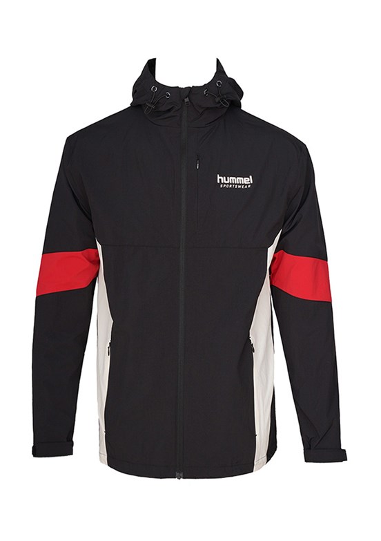 HUMMEL Lyeno - 940279-2001 Erkek Siyah Yağmurluk